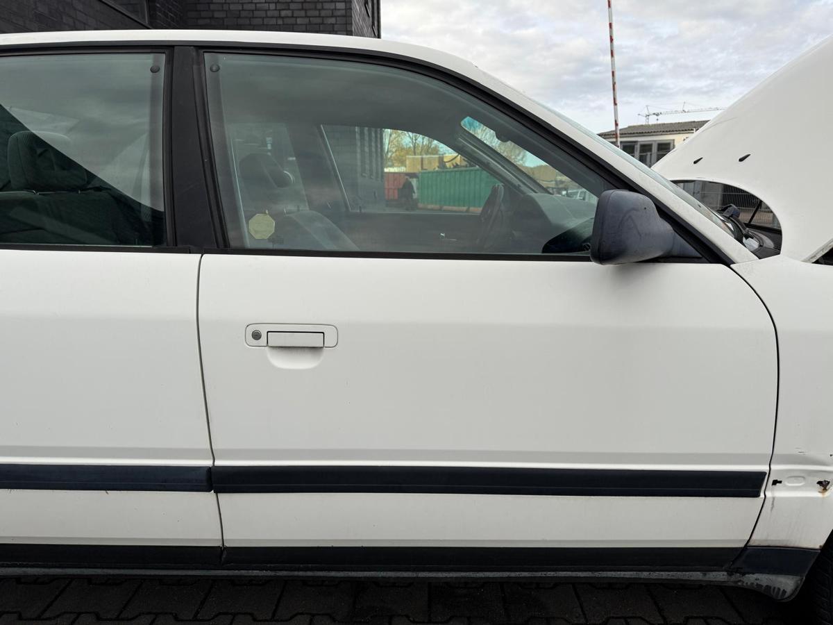 Audi 100 C4 original Tür vorn rechts L90E Alpinweiss Rohbau BJ91